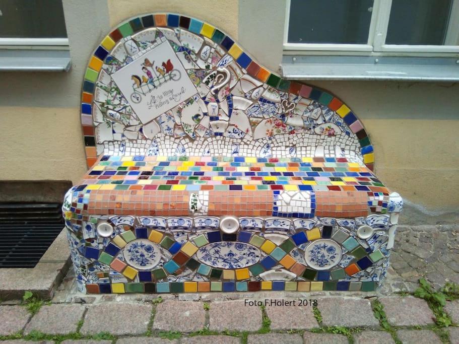 Zu Den Blauen Schwertern Meissen Exterior foto